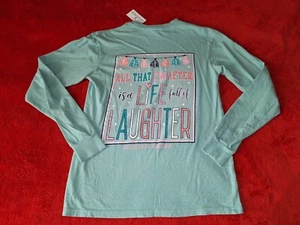 JADELYN BROOKE  WOMENS SMALL  SEAFOAM GREEN   LS   SHIRT   NEW W/ TAGS - Picture 1 of 10