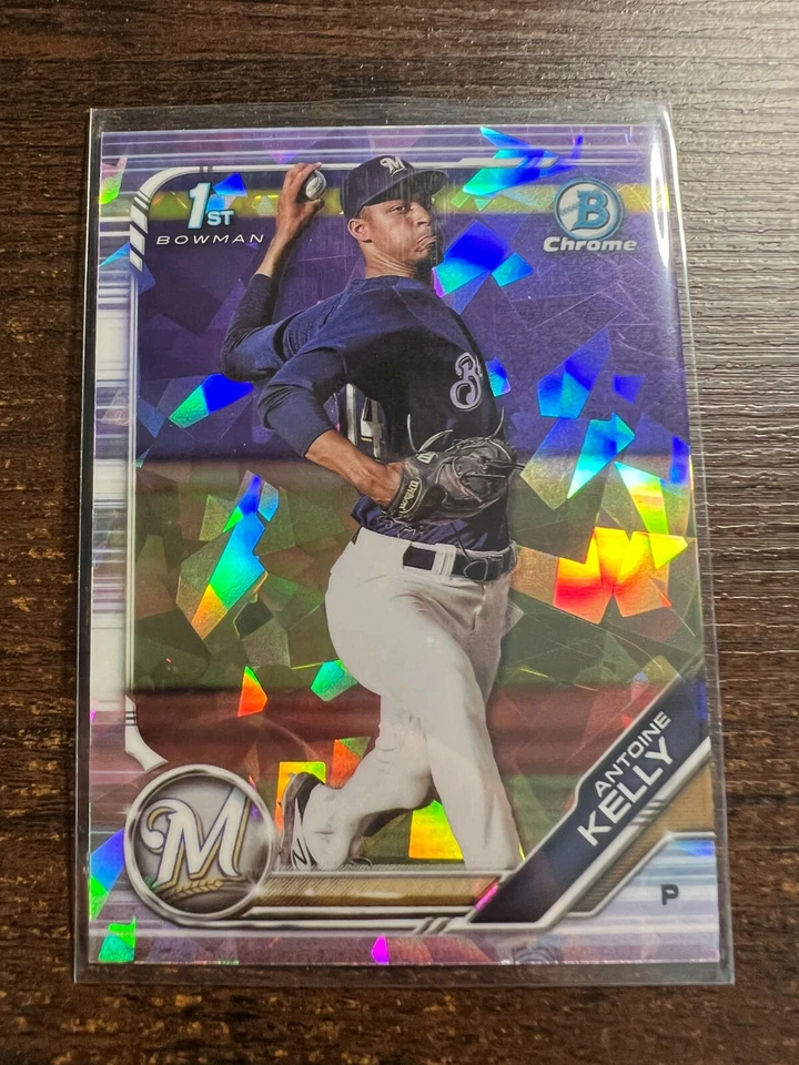 A118,724 - 2019 Bowman Chrome Draft Sapphire #BDC36 Antoine Kelly - Image 1 of 1
