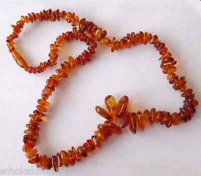 Großer Bernsteinkette Amber Butterscotch 琥珀 --64 Gramm-- - Bild 1 von 4