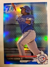 2017 Bowman Vladimir Guerrero Jr RC Chrome Draft Blue Refractor #155/200 BDC-150