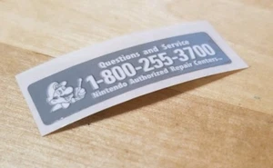 1 Brand New Nintendo Game Boy Color (CGB-001) BATTERY DOOR *STICKER LABEL ONLY* - Picture 1 of 8