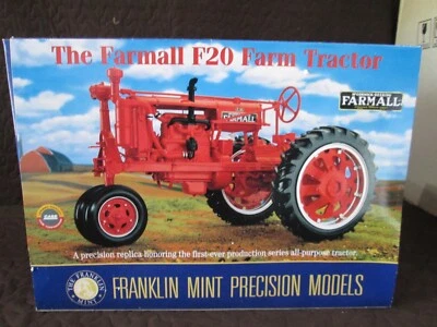 Collectable Franklin Mint Die-Cast  1937 "The Farmall" F20 Farm Tractor - Image 1 of 4