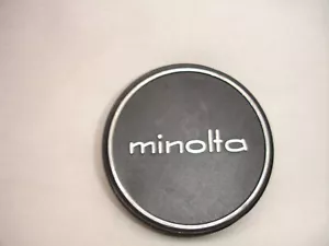 Genuine Minolta Metal 57mm Push On Front Lens Cap for 55mm Front #002 - Picture 1 of 6