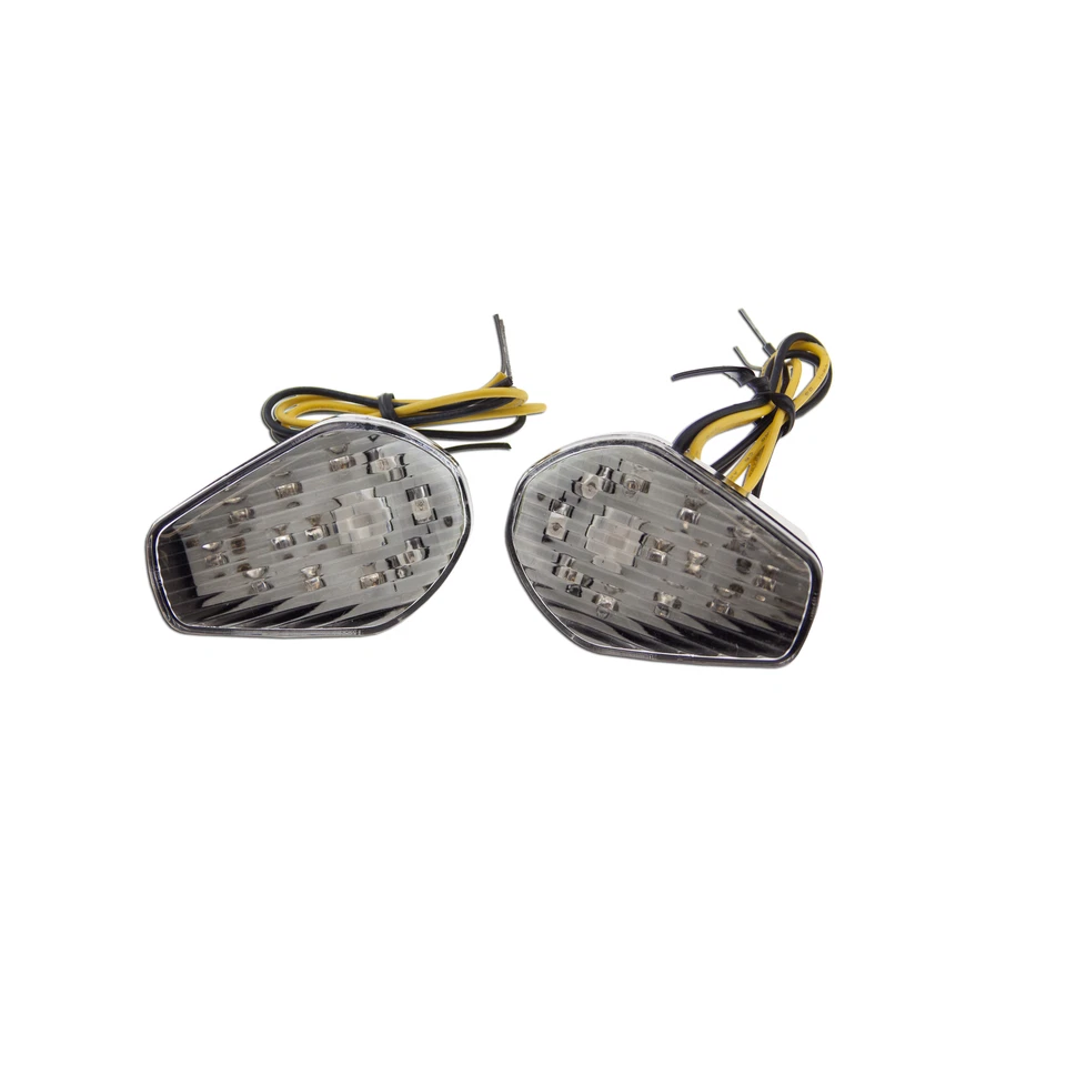 Señal de giro delantero transparente para Suzuki GSXR Euro Light 600 1000 750 marcador sin corte Foto 1 de 4