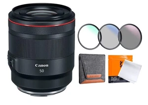 Canon RF 50mm f/1.2 L USM + Filter Kit - 1 Year Warranty - Picture 1 of 7