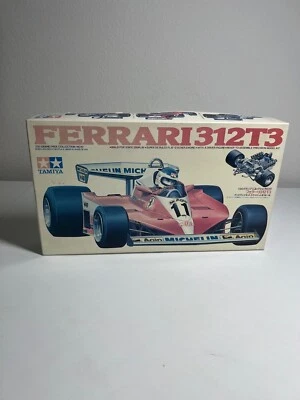 Kit Modelo Plástico Tamiya 1/20 Ferrari 312T3 Gilles Villeneuve Carlos Reutemann Foto 1 de 4