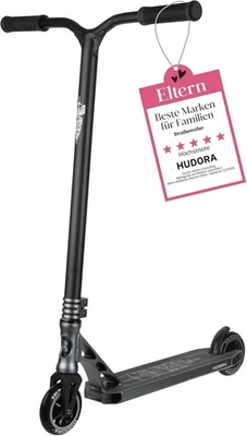 HUDORA Stunt Scooter 360 Pro, anthrazit, für Kinder, Jugendliche und Erwachsene