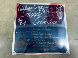 Autographed My Morning Jacket HAPPY HOLIDAY! Splatter Signed Vinyl LP New Seal - Picture 1 of 2
