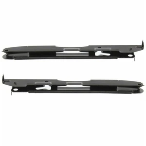 For 06-11 Mercedes CLS-Class Front Bumper Mounting Brace Bracket Steel SET PAIR - Picture 1 of 4