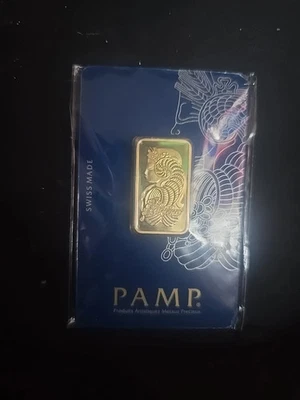Золотой слиток 1/2 унции - PAMP Lady Fortuna Veriscan® (в пробирке) - Изображение 1 из 2
