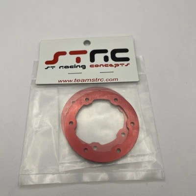STRC Red Aluminum Ltwt Beadlock Rings Pro-Line Slash Traxxas Slayer STP6236R - Image 1 of 3