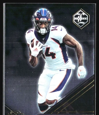 2022 Panini Limited Courtland Sutton Denver Broncos #34 - Image 1 of 2