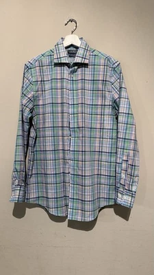 New Lauren Ralph Lauren Regular Fit Stretch Button Down Shirt Men M Office Work - Image 1 of 4