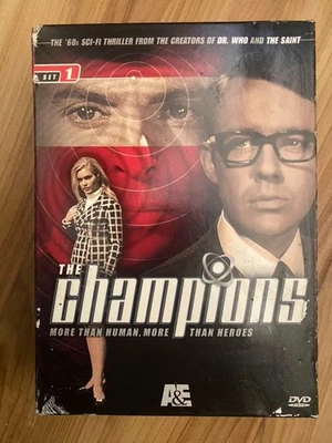 The Champions Complete Collection Vol 1–4 DVD Box Set (A&E) 1960s Sci-Fi Series - Image 1 of 4