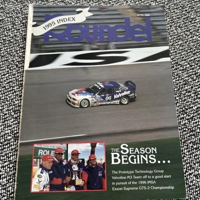 Roundel Magazine BMW Car Club Of America April, 1996 Foto 1 de 4