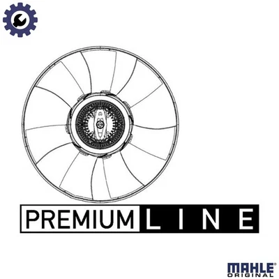 FAN ENGINE COOLING CFF 492 000P FOR VW CRAFTER/30-50/Platform/Chassis/Van/Bus — 第 1/4 张图片