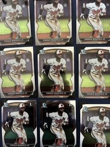 2023 Bowman Chrome Enrique Bradfield Jr. RC Baltimore Orioles #BDC-188 Lot of 10 - Bild 1 von 1