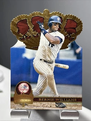 Colección Pacific Crown 1997 corona de oro troquelado Bernie Williams #GC14 o127 Foto 1 de 2