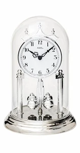 Mantel-clock with quartz movement, anniversary clock from AMS AM J1206 NEW - Bild 1 von 1