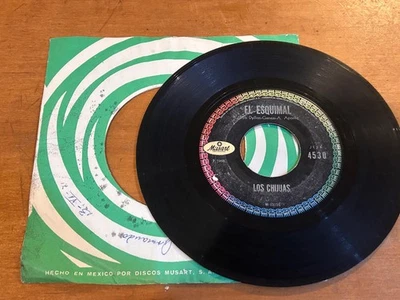 LOS CHIJUAS Mighty Quinn BOB DYLAN COVER 1968 MEXICO 7” 45 Garage Psych - Image 1 of 4