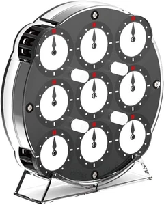 Cuberspeed Qiyi Magnetic Clock Puzzle Chuanshi Qiyi Clock by Qiyi Mofangge - Picture 1 of 12