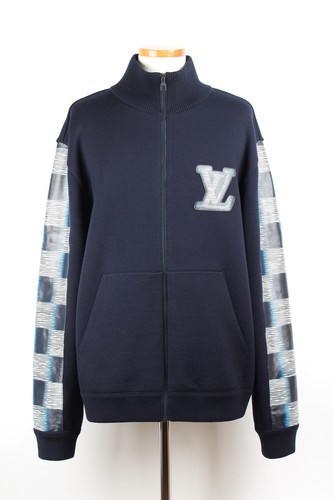 LOUIS VUITTON（LV） Louis Vuitton Track Top in misto lana e pelle XL 71933860