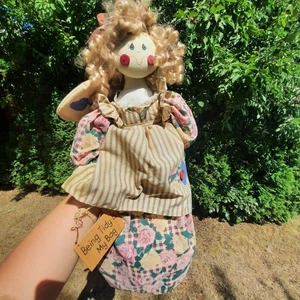 Usado en Excelente Condición House of Lloyd Tidy Heidi Bolso 23" Navidad Alrededor del Mundo Regalo - Imagen 1 de 7