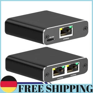 Ethernet Splitter 1 To 2 RJ45 Ethernet Splitter Adapter for Cat8/7/6/5e/5 Cable - Afbeelding 1 van 9