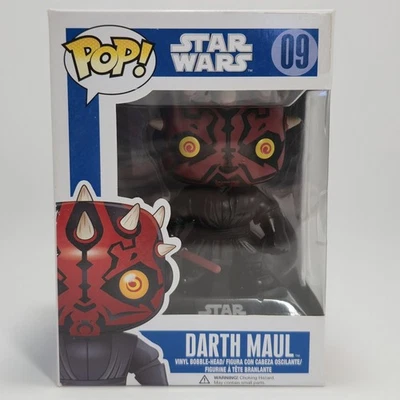 Funko Pop! Vinil - Star Wars | Darth Maul #09 - 2018 Abobadado - Caixa Azul - Imagem 1 de 4