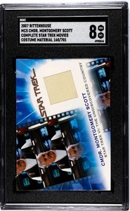 SGC 8 🔥 2007 Rittenhouse Star Trek Filme Kostüm Relikt #MC5 Scotty /701 TOS - Bild 1 von 2