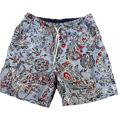 Bañador Brooks Brothers 346 Forrado Pantalones Cortos Para Hombre Talla M Floral Azul Foto 1 de 4