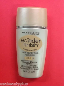 Maybelline Wonder Finish Liquid-to-Powder Foundation Porcelain Ivory (Light-1). - Picture 1 of 1