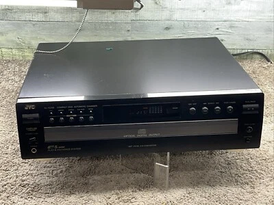 JVC Compact CD 5 Disc Player/Changer Vintage Home Audio XL-FZ158BK Tested 767300 - Image 1 of 4