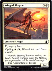 Winged Shepard Magic The Gathering Amonkhet Card Light Play X1 - Picture 1 of 1