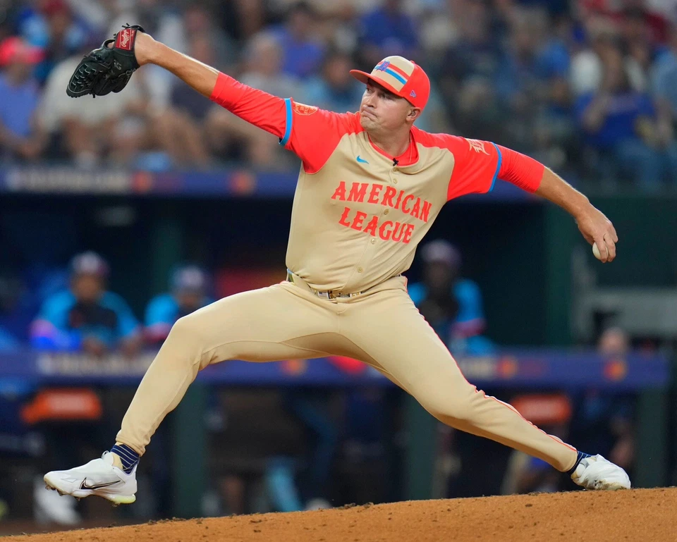 8x10 Photo TARIK SKUBAL Detroit Tigers All Star Cy Young Pitcher - Image 1 of 1