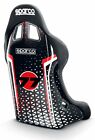 Sparco Evo Qrt Fibreglass Sim Racing Seat With Sparco 77 Gaming Back Wrap