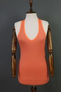 Icebreaker New Zeland Gt Merino Orange Sleeveless T-Shirt Size S - Picture 1 of 20