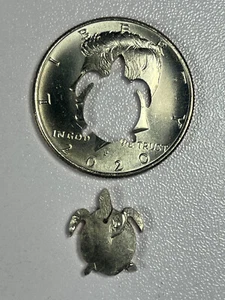 2020 Kennedy Half with Turtle Silhouette Cut Out including Turtle Piece - Picture 1 of 2