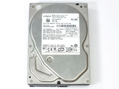 Hitachi 0A36894 320GB 3.5" Deskstar 7200 RPM SATA Internal Hard Drive-P/N 0NN335 - Image 1 of 4