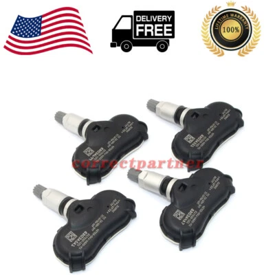 Set(4)42753-SHJ-A820-M1 Tire Pressure Sensor For Honda Odyssey Ridgeline Element - Image 1 of 4
