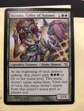 MTG Shizuko, Caller of Autumn Betrayers of Kamigawa 144/165 Regular Rare