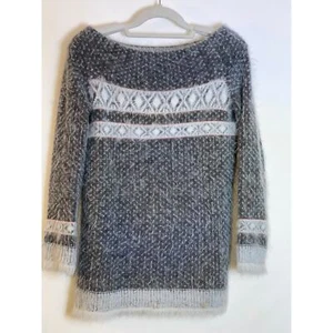 Suéter Anthropologie Sleeping on Snow Mezcla Lana - Talla S - Fuera del Hombro, ¡SUAVE! - Imagen 1 de 12