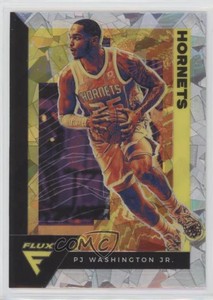 2020-21 Panini Flux Fanatics Factory Set Cracked Ice Prizm PJ Washington Jr #19