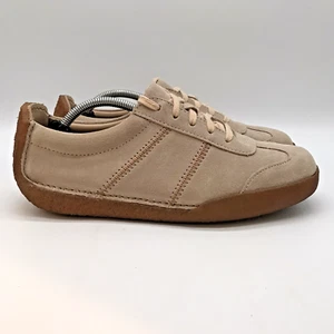 Clarks Originals Wildlederschuhe Damen 9M Schnürschuhe Low-Top Sneakers Krepp Gummisohle - Bild 1 von 10