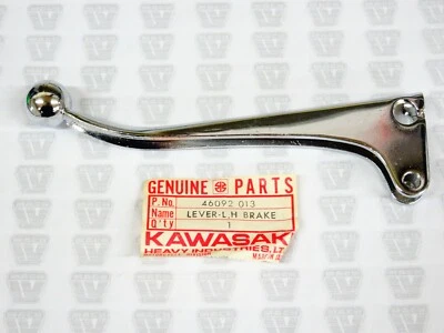Palanca de freno izquierda Kawasaki NOS NUEVA 46092-013 LH MB1A Coyote  Foto 1 de 3