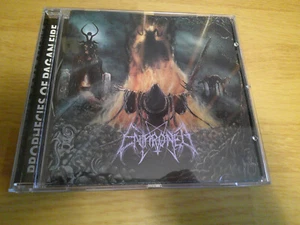 ENTHRONED CD PROPHECIES OF PAGAN FIRE Evil Omen 004 1995 BLACK METAL MAYHEM ABSU - Picture 1 of 2