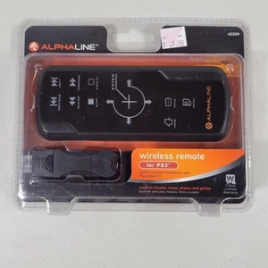 PS3 Wireless Remote Compatible Model For Playstation 3 Backlit BluRay Alpha Line - Picture 1 of 5