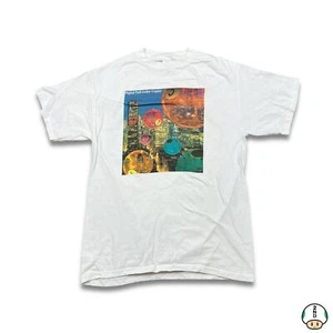 Vintage 90s Digital Photo Copier T-Shirt Mens Medium White Tultex Graphic Tee - Bild 1 von 7