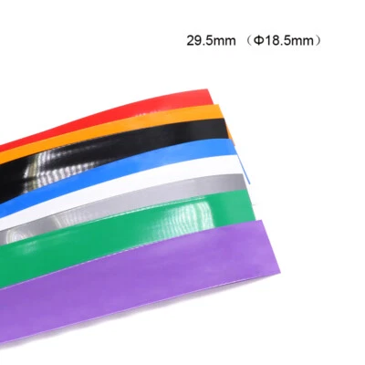 Paquete de baterías de radiocontrol plano de PVC de 29,5 mm (Φ18,5 mm) de ancho tubo termorretráctil Foto 1 de 4