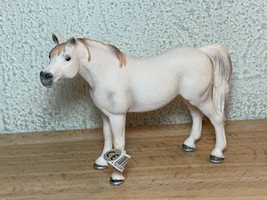 Schleich weiße ARABISCHE STUTE Pferd Figur Tier Spielzeug 2007 Retired #13630 NOS - Bild 1 von 12